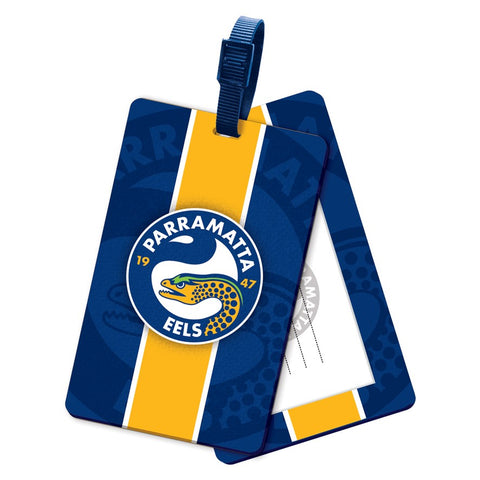 Parramatta Eels NRL Rubber Luggage Bag Tag