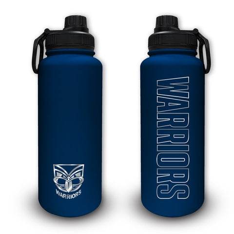 New Zealand Warriors NRL Stainless Steel 960ml Drink Bottle