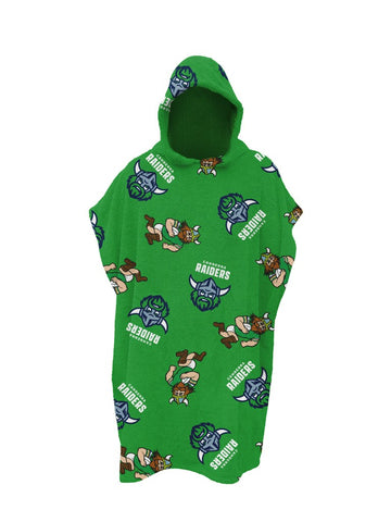 Canberra Raiders NRL Kids Youth Hooded Beach Towel