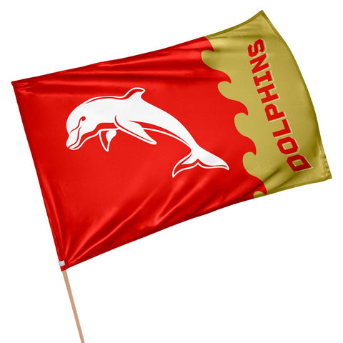 Redcliffe Dolphins NRL Game Day Flag