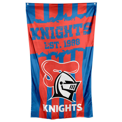 Newcastle Knights NRL Large Wall Cape Flag