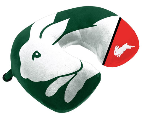 South Sydney Rabbitohs NRL Travel Pillow