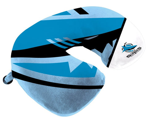 Cronulla Sharks NRL Travel Pillow