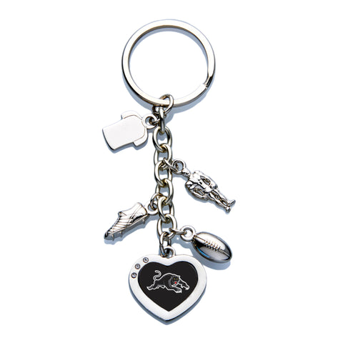 Penrith Panthers NRL Charm Keyring