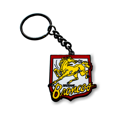 Brisbane Broncos NRL Heritage Keyring