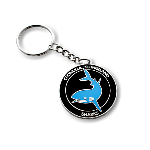 Cronulla-Sutherland Sharks NRL Heritage Keyring