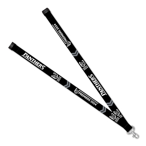 Penrith Panthers NRL 2024 Premiers Premiership Logo Lanyard