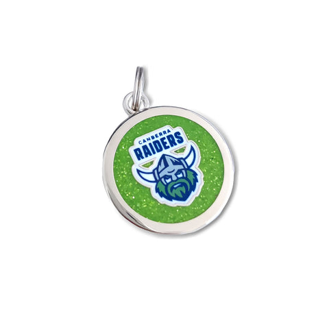 Canberra Raiders NRL Pet Tag Keyring Disc