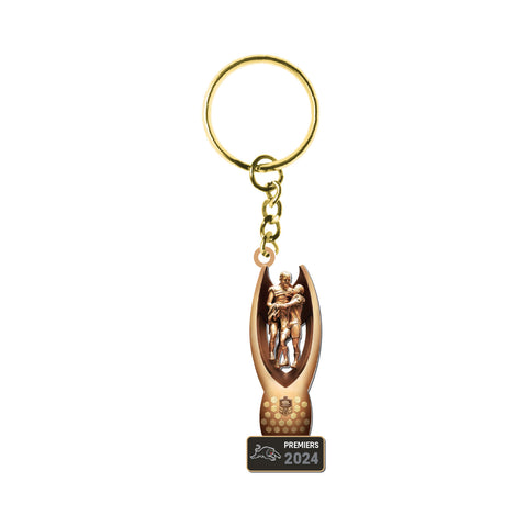 PREORDER - Penrith Panthers NRL 2024 Premiers Premiership 3D Trophy Keyring