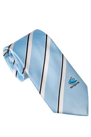 Cronulla Sharks NRL Embroided Logo Neck Tie