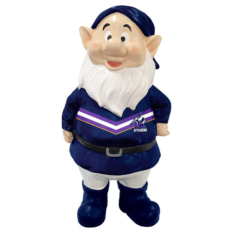 Melbourne Storm NRL Mini Garden Gnome 18cm