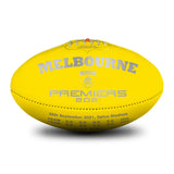 Melbourne Demons Sherrin 2021 Premiers KB Yellow Leather Football size 5