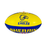 West Coast Eagles Sherrin Autograph Football size 3