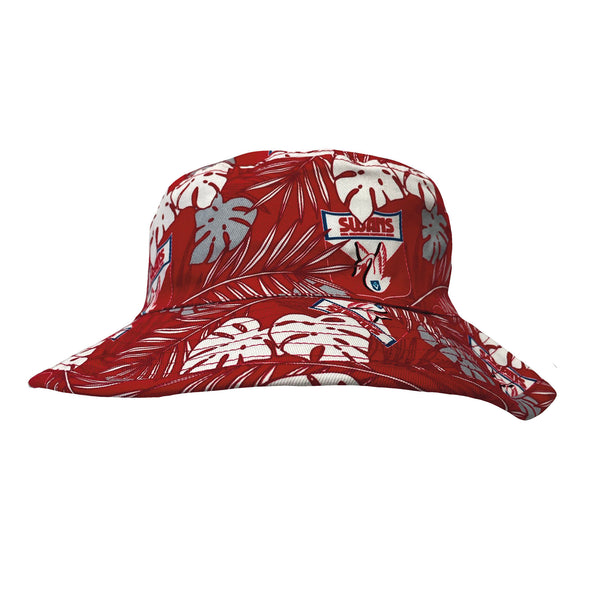 Sydney Swans Adults Mens Tropical Bucket Hat