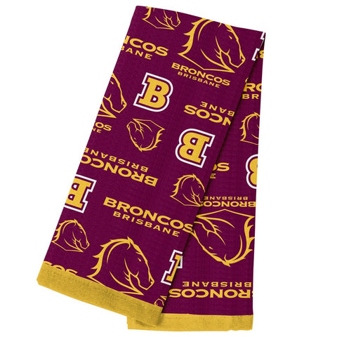 Brisbane Broncos NRL Tea Towel