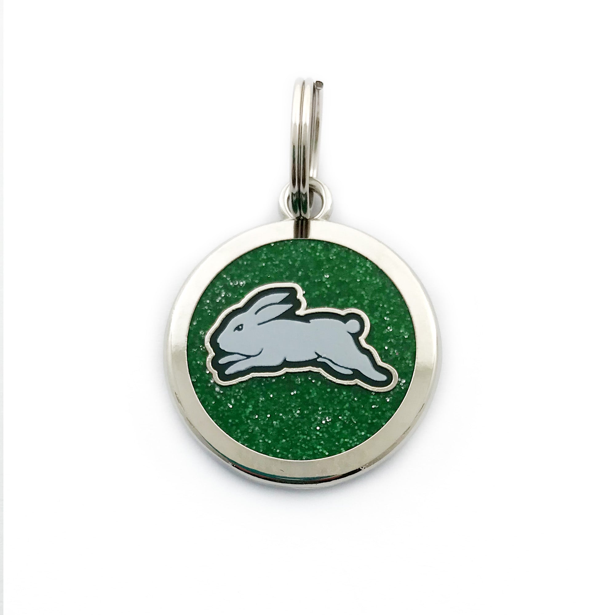 South Sydney Rabbitohs NRL Pet Tag Keyring Disc