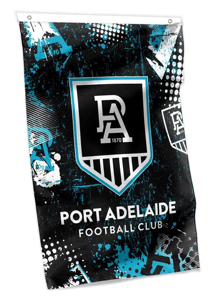 Port Adelaide Power Mens Satin Boxer Shorts