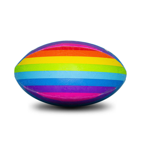 Sherrin KB Synthetic All Surface Rainbow Football